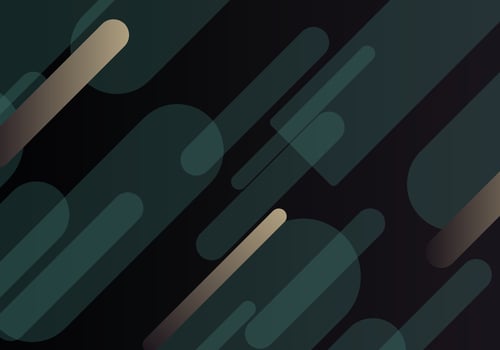 Black round shape element background. vector