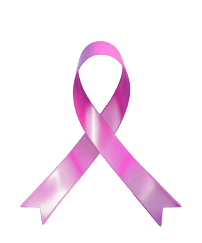 3d illustration of pink ribbon for celebrate breast cancer awareness day png