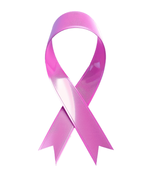 3d illustration of pink ribbon for celebrate breast cancer awareness day png