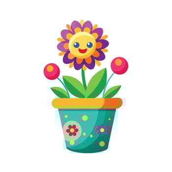 Adobe IllustraFlowerpot Houseplant Illustrationtor Artwork vector
