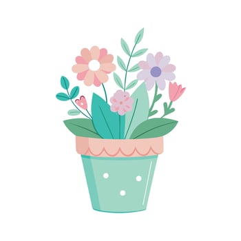 Flowerpot Houseplant Illustration vector