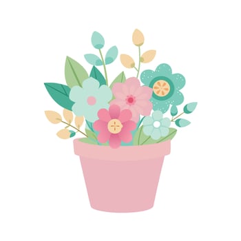 Flowerpot Houseplant Illustration vector