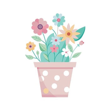 Flowerpot Houseplant Illustration vector