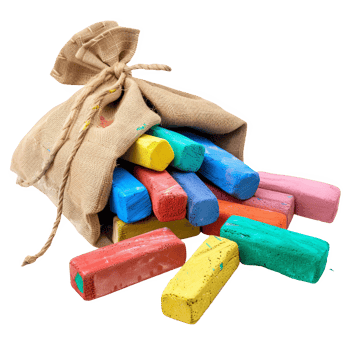 chalks in the bag transparent background png