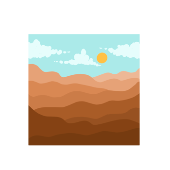 A day in desert png
