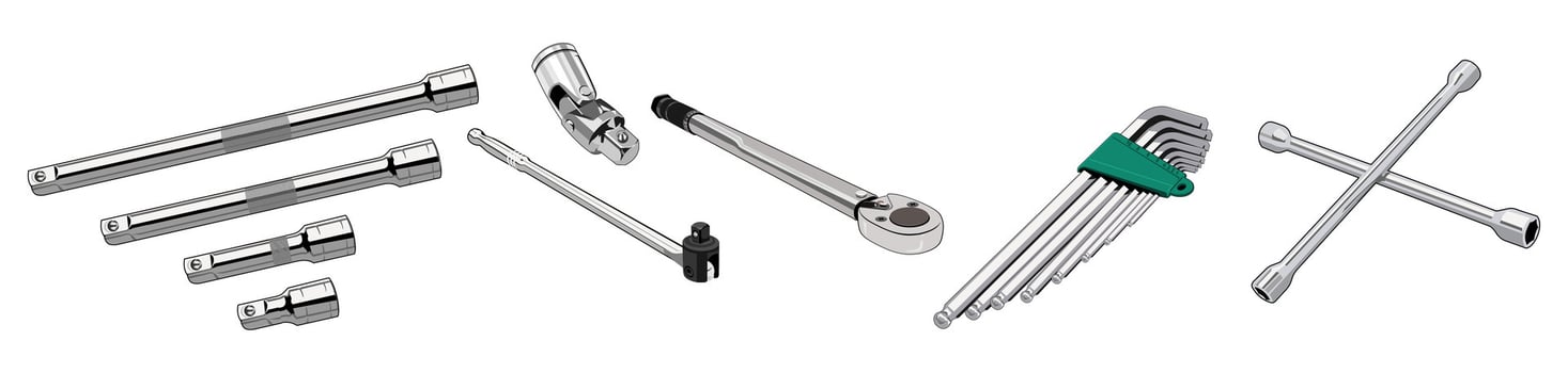 pictures of carpentry tools vector