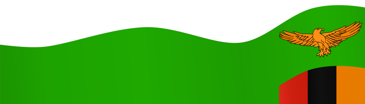 Zambia flag wave png