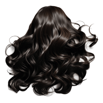 Long Wavy Hair png