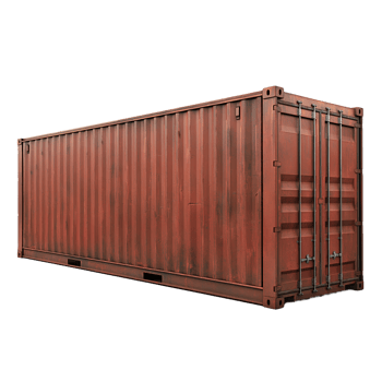 Rusty Cargo Container png