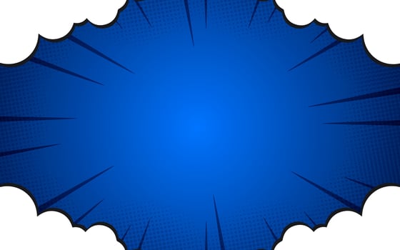Comic background with clouds. illustration EPS 10. vector