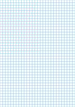 square paper pattern, squares on white background - blue grid seamless repeatable texture background vector