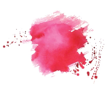watercolor isolated abstract background turquoise vector