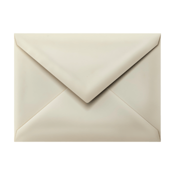 Mail Envelop on Transparent Background png