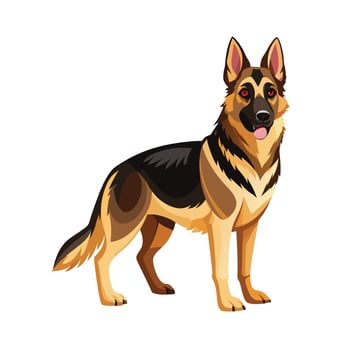 Realistic Illustration of Popular Pet Dogs vector