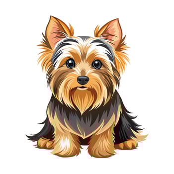 Realistic Illustration of Popular Pet Dogs vector