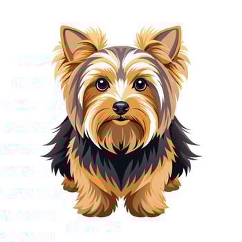 Realistic Illustration of Popular Pet Dogs vector