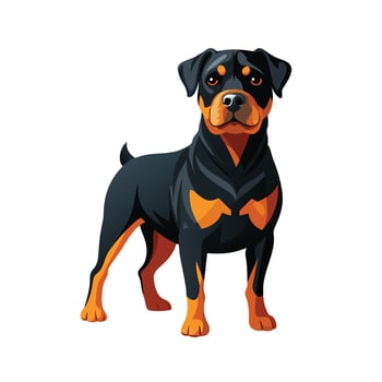Realistic Illustration of Popular Pet Dogs vector
