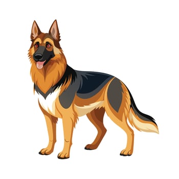 Realistic Illustration of Popular Pet Dogs vector