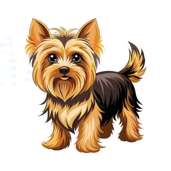 Realistic Illustration of Popular Pet Dogs vector