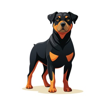 Realistic Illustration of Popular Pet Dogs vector