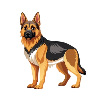 Realistic Illustration of Popular Pet Dogs vector