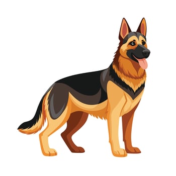 Realistic Illustration of Popular Pet Dogs vector