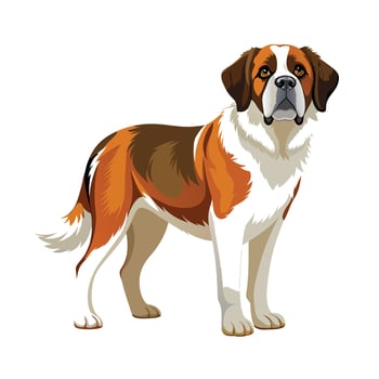 Realistic Illustration of Popular Pet Dogs vector