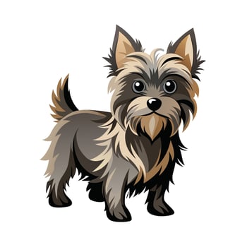 Realistic Illustration of Popular Pet Dogs vector