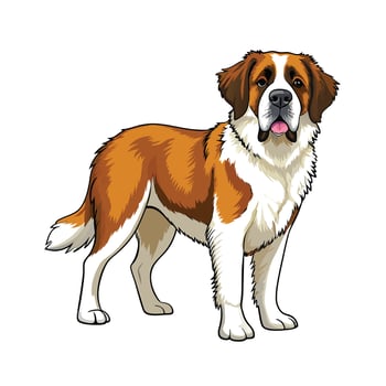 Realistic Illustration of Popular Pet Dogs vector