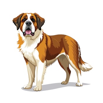 Realistic Illustration of Popular Pet Dogs vector