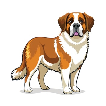 Realistic Illustration of Popular Pet Dogs vector