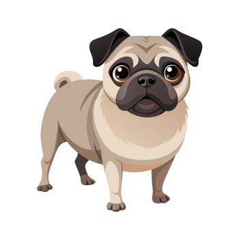 Realistic Illustration of Popular Pet Dogs vector