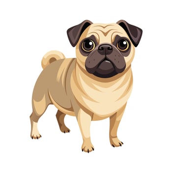 Realistic Illustration of Popular Pet Dogs vector