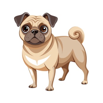 Realistic Illustration of Popular Pet Dogs vector