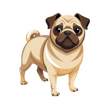 Realistic Illustration of Popular Pet Dogs vector