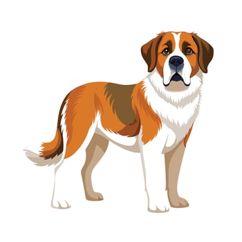 Realistic Illustration of Popular Pet Dogs vector