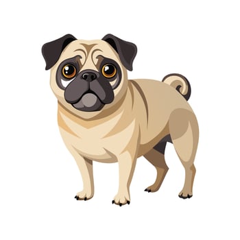 Realistic Illustration of Popular Pet Dogs vector