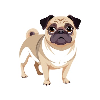 Realistic Illustration of Popular Pet Dogs vector