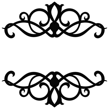 vintage horizontal frame Label lines for making catalogs and brochures for coffee shops and boutiques. png