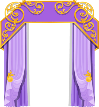 Curtains Purple, Thai style. png