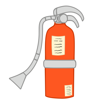 fire extinguisher illustration png