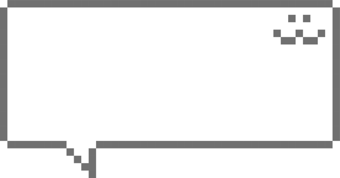 8bit retro game pixel speech bubble balloon cat dog animal pet concept icon sticker memo keyword planner text box banner png
