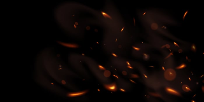 sparkle background virtual flame design illustration vector