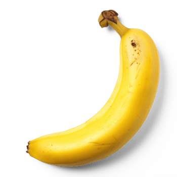 banana on transparent background png
