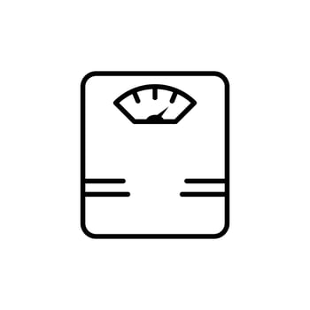 Accurate Scale Icon for Measurement Tools vector