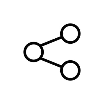 Share Symbol Icon Perfect for Social Media and Networking vector