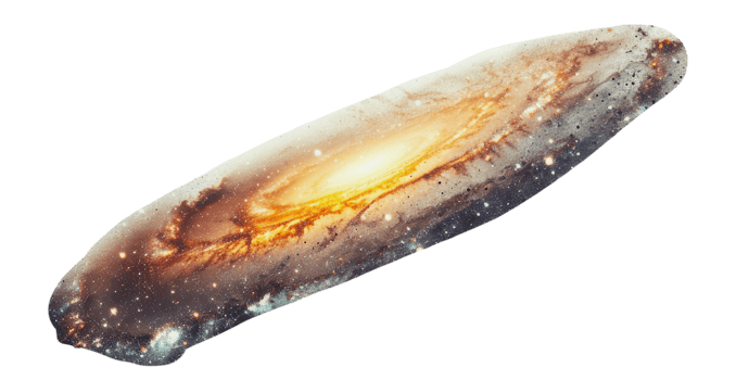 High resolution milky way galaxy, cut out - stock png. png