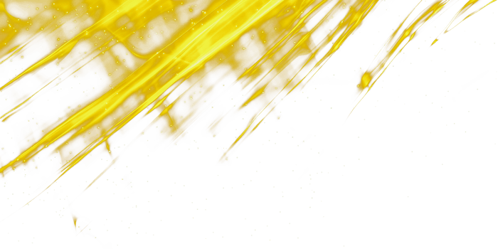 Yellow light streaks on white background overlay, cut out - stock png. png
