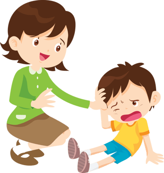 caring teacher kneels down to comfort an emotional student. Guidance, school, and encouragement png
