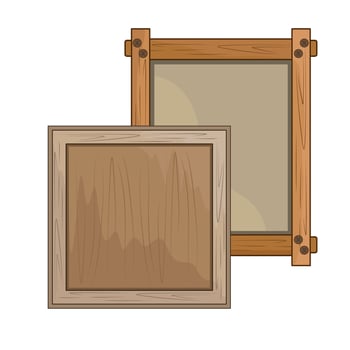 illustration of photo frame vector